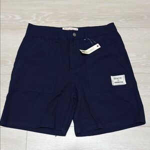 3/$10 Bench Blue Cargo Shorts Relaxed Fit Cotton